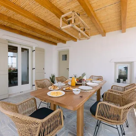 Velonis With Private Pool And Sea View ヴィラ Agia Anna (Naxos)