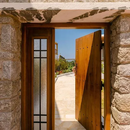 Velonis With Private Pool And Sea View ヴィラ *