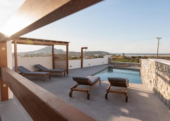 Velonis With Private Pool And Sea View * Agia Anna (Naxos)